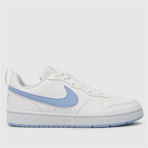 nike court borough weiß lila swoosb|nike court borough shoes uk.